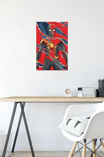 Miniatura 4 de Trends International Marvel Spider-Man: No Way Home - Póster de pared triturado, 22.4 pulgadas de largo x 14.7 W, versión premium sin marco