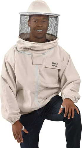 Miniatura 5 de Bees & Co K73 Cotton Beekeeper Jacket with Round Veil