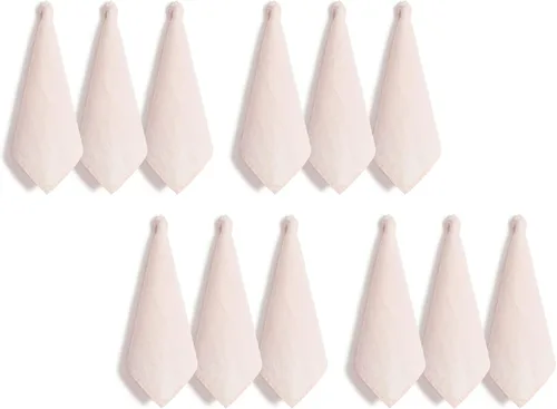 Miniatura 45 de Paños de cocina de lino de Linen World 14 x 28 pulgadas, juego de 6 paños de cocina y té decorativos, paños de cocina de lino europeo lavados