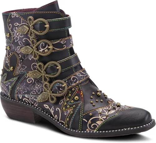 Miniatura 2 de Spring Step L'Artiste Rodeha - Botines para mujer con cierre de cremallera - Botas para mujer con silueta de punta puntiaguda estilo occidental