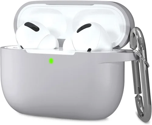 Miniatura 22 de Funda de silicona con iluminación nocturna para AirPods Pro, Hamile con llavero para Apple Airpod Pro 1ª/2ª generación 2019 2022, para mujeres
