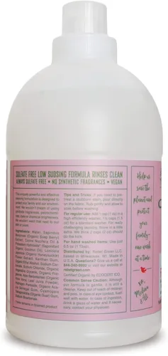 Miniatura 8 de Rebel Green Detergente orgánico para ropa – Jabón natural para ropa – Detergente líquido para ropa con taza dispensadora – Detergente suave