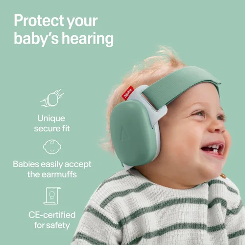 Miniatura 2 de Alpine Muffy Baby Comfort - Protege la audición para bebés y niños pequeños - Certificado CE y ANSI - Diadema para un ajuste seguro y comodidad