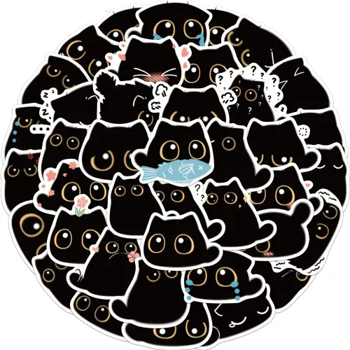 Miniatura 8 de 50 calcomanías de vinilo Kawaii Salamandra Funimost de animales de agua, impermeables, para botella de agua, laptop, teléfono, álbum de recortes