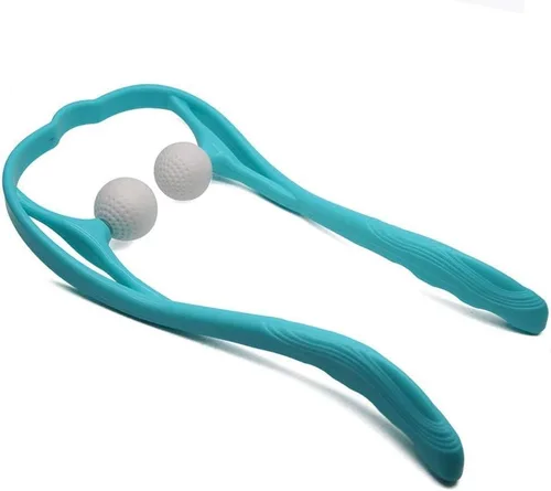 Mount Plus Masajeador de cuello Shiatsu M1212 para cuello y hombros con punto de gatillo de tejido profundo, masaje muscular manual para aliviar el