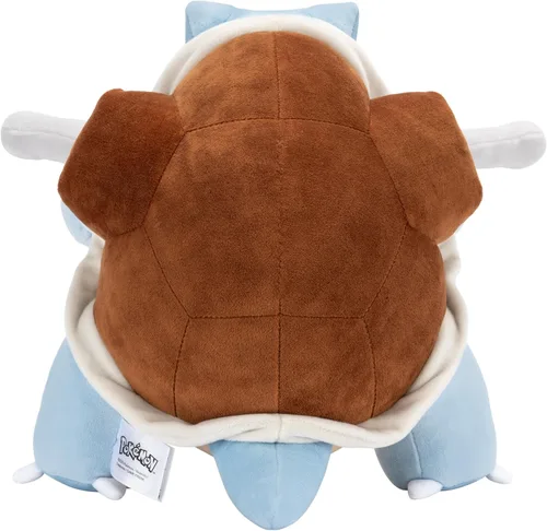 Miniatura 3 de Pokemon Blastoise - Peluche grande de 12 pulgadas - Figura de evolución de Squirtle - Con licencia oficial - Auténtico juguete de animal de peluche