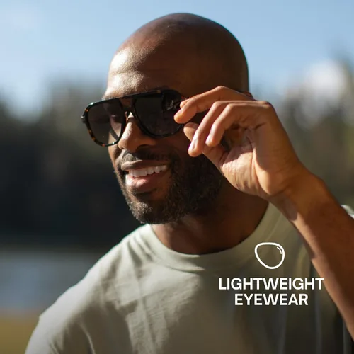 Miniatura 3 de Eddie Bauer Anteojos Inteligentes para Hombre con Bluetooth, Anteojos Inteligentes con Lentes Polarizadas UV400, Altavoces de Oreja Abierta