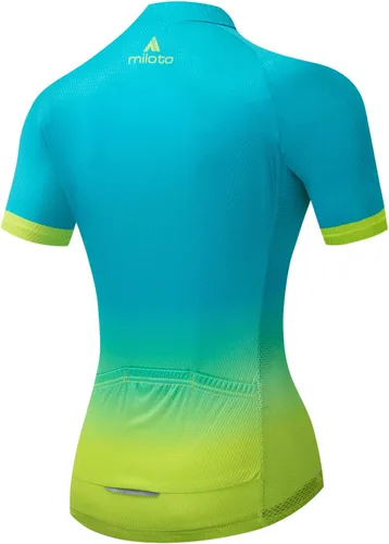 Miniatura 2 de Aogda Camisetas de ciclismo para mujer, camisetas de bicicleta, ropa de ciclismo para mujer