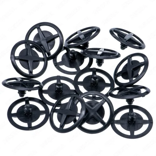 Miniatura 6 de Rexka Clip de retención de almohadilla aislante para capó, compatible con Nissan Infiniti F5846-30f00 Altima Armada Frontier Leaf Maxima Murano 10pcs
