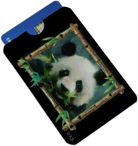 Miniatura 2 de Panda Bear - Juego de 4 fundas para tarjetas de crédito RFID
