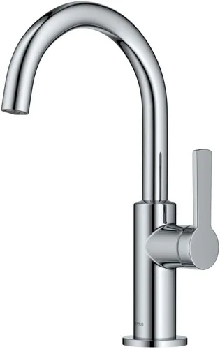 Miniatura 22 de Kraus Oletto KSF-2830BB - Pulverizador desplegable de una sola manija para grifos de cocina con sensor sin contacto en latón cepillado Bronce