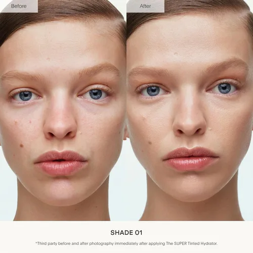 Miniatura 3 de U Beauty El Súper Hidratador con Tinte Ácido Hialurónico Crema Hidratante - Hidratador de Piel de Mega-Dosis para una Piel Más Suave, Lisa