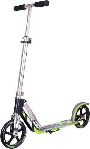 Scooter para adultos – Plegable, altura ajustable, ruedas grandes, marco ligero de aluminio | Adecuado para adolescentes mayores de 12 años | Límite