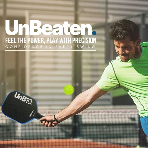 Miniatura 3 de Juego de 2 palas de pickleball aprobadas por USAPA de fibra de carbono de 0.630 in, palas de pickleball para hombres y mujeres, raquetas ligeras