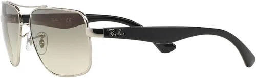 Miniatura 3 de Ray-Ban RB3483 - Gafas de sol cuadradas de metal para hombre