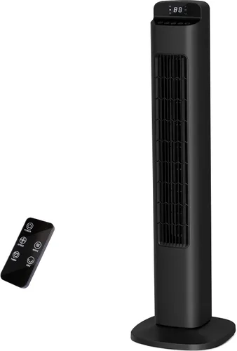 Miniatura 11 de Antarctic Star Ventilador de torre oscilante de 85°, refrigeración silenciosa, temporizador de 15 horas, control remoto, potente de pie, 3