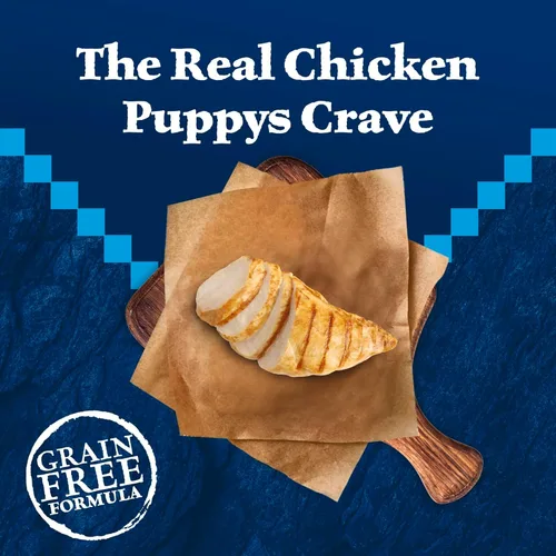 Miniatura 4 de Blue Buffalo Wilderness Puppy - Alimento seco para perros con alto contenido de proteínas con pollo real, sin granos, fabricado en los Estados
