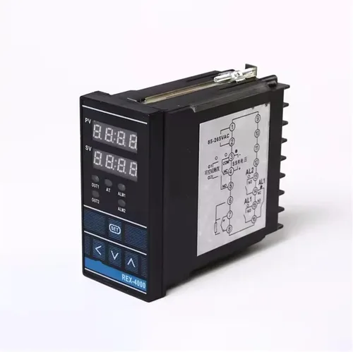 Miniatura 2 de Relay or SSR Output PID Industrial Temperature Controller with k,pt100 thermocouple Input (REX-4000)