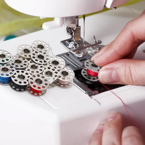 Miniatura 3 de Bobinas de metal para máquina de coser, bobinas de coser universales, compatibles con Singer, Brother, Janome, Bernina, etc. Tamaño de clase 15