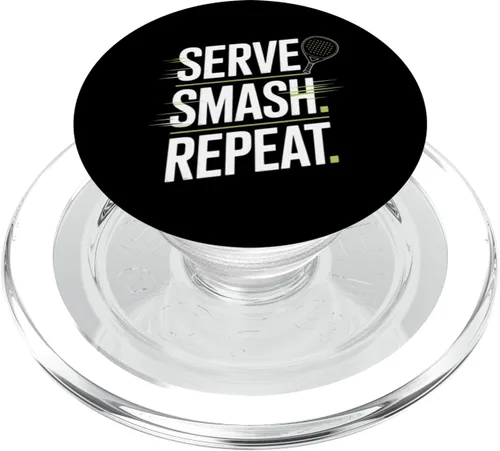 Miniatura 7 de Serve Smash Repeat Padel Player Racket Court PopSockets Adhesive PopGrip
