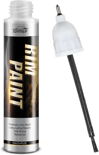 Pintura de retoque gris oscuro para llanta, reparación eficiente de arañazos de rueda de automóvil para Tesla Model Y 3 X S, eliminación rápida y