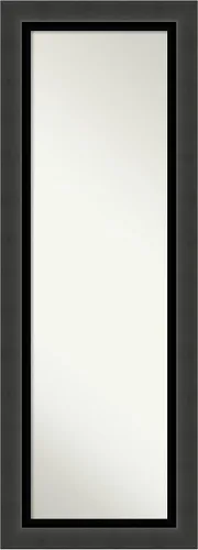 Miniatura 17 de Amanti Art Espejo negro de longitud completa para puerta, 53 x 19 pulgadas, espejo de pared alto negro abadía de longitud completa, montado