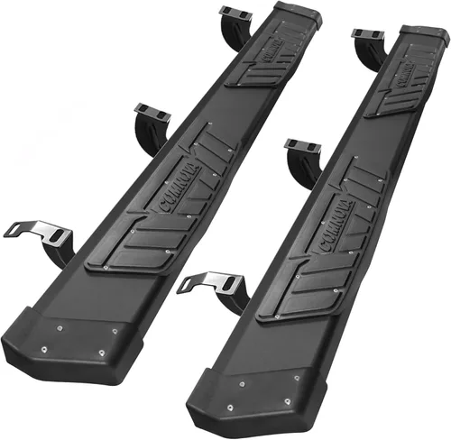 Miniatura 11 de COMNOVA Estribos de Aluminio Compatibles con 2007-2018 Silverado/GMC Sierra 1500 2500HD 3500HD Crew Cab, 2019 Silverado/Sierra 2500HD 3500HD Crew