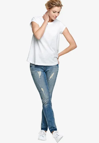 Miniatura 4 de Ellos Camiseta de punto trapecio de talla grande para mujer