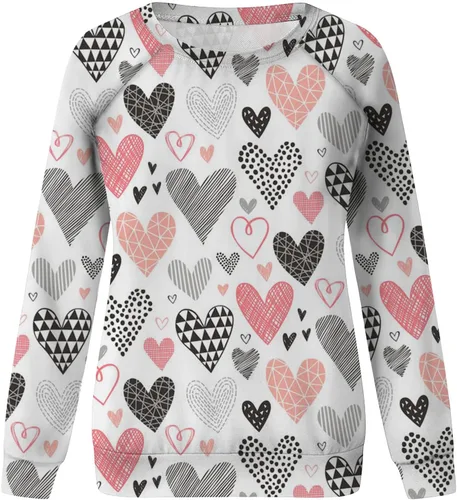 Miniatura 3 de Sudadera de manga larga con estampado de leopardo y corazón para mujer, para el día de San Valentín, sin botones, para niñas, regalos