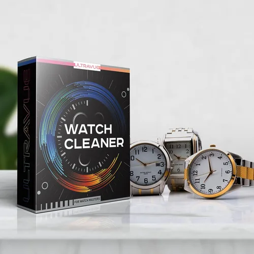 Miniatura 9 de ULTRAVUE Kit de limpieza de relojes limpia todos los relojes y joyas, incluyendo todos los metales, cristales y goma, 1 espray de gel limpiador