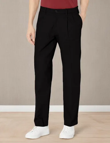Miniatura 6 de Dockers Signature - Pantalones de algodón con ajuste clásico y plisados para hombre (tallas regulares y grandes y altas)