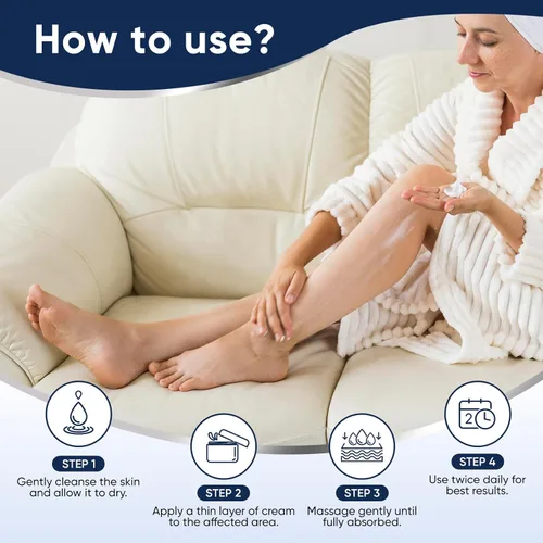 Miniatura 6 de Crema de urea 40 por ciento para pies de máxima resistencia, crema de urea 40% más ácido salicílico 2%, crema para pies y manos para piel seca
