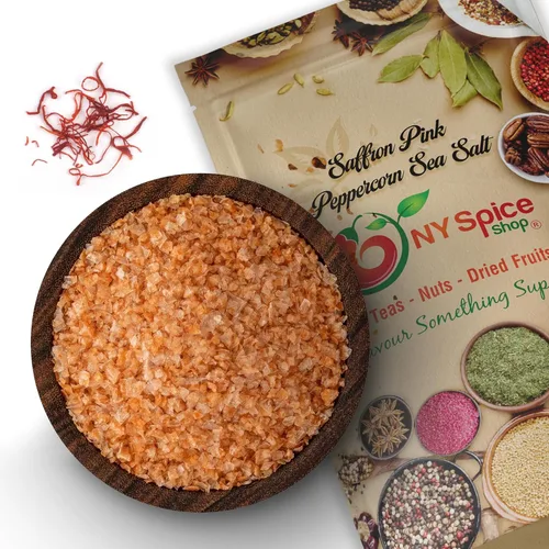 Miniatura 8 de NY Spice Shop Sal marina de ajo asado, 8 onzas con sabor natural, condimento de sal marina, mezcla culinaria fresca para condimentos de mariscos