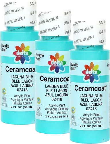 Miniatura 159 de Delta Creative Ceramcoat - Pintura acrílica en varios colores (2 onzas), 2436, carbón