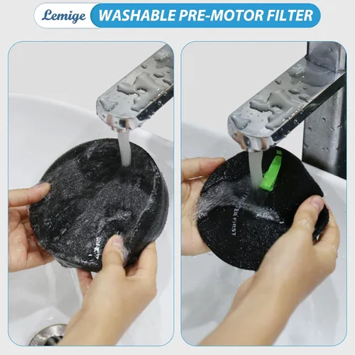Miniatura 6 de Lemige 39883 3418 3402 3774F Filtro para Bissell Pet Hair Eraser 39883 3774F 3774 3774G 3775 SurfaceSense Pet 3418 3415 MultiClean Rewind 3402 3409