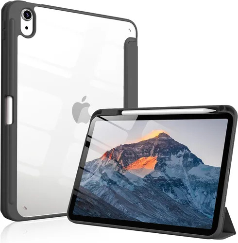 Funda para iPad (A16) de 11ª generación de 11 pulgadas 2025, funda para iPad de 10.9 pulgadas 2022 con soporte para lápices, funda a prueba de