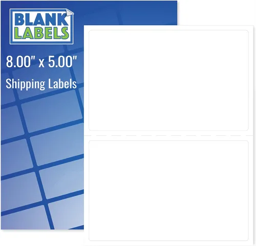 Miniatura 14 de Etiquetas de envío de direcciones imprimibles de fácil despegado, 1 pulgada x 2 5/8 pulgadas Adhesivo personalizable Blanco 300 etiquetas