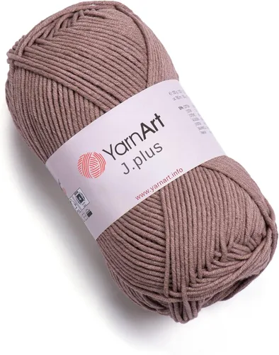 Miniatura 20 de YarnArt Jeans Plus - Hilo de mezcla de algodón suave, 100g (3.5 onzas), 160m (174 yardas), 55% algodón, 45% acrílico, grosor medio #4, ideal