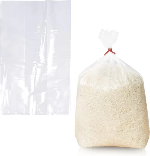 Miniatura 28 de APQ Supply Bolsas de polietileno transparentes con refuerzo, 4 x 2 x 10 pulgadas. Paquete de 1000 bolsas de plástico con refuerzo lateral con parte