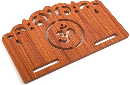 Miniatura 6 de Mesa colgante de madera para colgar en la pared, estante para almacenamiento y decoración de ídolos para oficina en casa y regalos