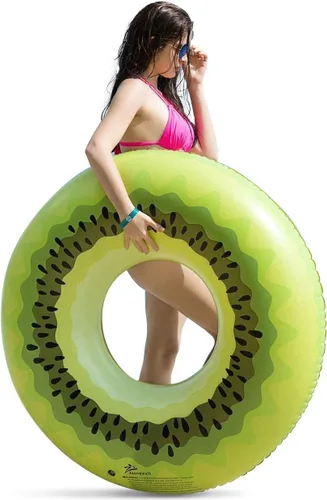 Miniatura 8 de Jasonwell Flotadores inflables para piscina, fiesta, lago, playa, niños y adultos, paquete de 4 flotadores, tubos de piscina, anillos de natación
