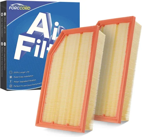Miniatura 23 de Filtro de aire de motor CA12404 se adapta a 19-26 Chevrolet Silverado 1500/GMC Sierra 1500 21 22 23 24 25 26 Tahoe/Suburban/GMC Yukon Filtro de aire