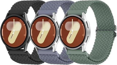 Miniatura 12 de Delidigi Bandas elásticas compatibles con Samsung Galaxy Watch 7/6/5/4 de 1.575 pulgadas, 1.732 pulgadas, Watch 6 Classic de 1.732 pulgadas, Watch 5