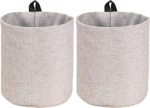 Miniatura 9 de Bigso Box of Sweden Soft Hang Around Hanging Storage Basket Large Beige. (Pack of 2)