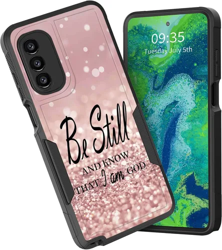 Miniatura 103 de Funda protectora para Motorola Moto G Stylus 5G 2025/Moto G Stylus 5G 2026, funda protectora híbrida de doble capa resistente a prueba de golpes