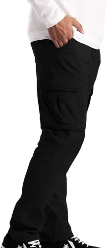 Miniatura 67 de Pantalones deportivos para hombre, pantalones de otoño e invierno y sólidos para hombres y hombres, cómodos con múltiples bolsillos