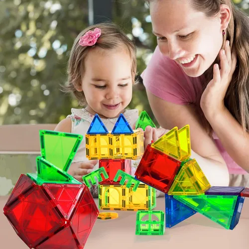 Miniatura 2 de Juguetes magnéticos para niños y niñas preescolares, bloques magnéticos sensoriales Montessori, juego de juguetes Montessori de todas las piezas