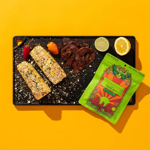 Miniatura 3 de Vacadillos Paquetes de bocadillos de carne seca Carne Seca, lima chilena paquete de 3