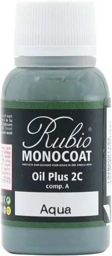 Miniatura 105 de Rubio Monocoat Muestra de Acabado de Aceite para Madera - Puro Aceite Plus Parte A Aceite de Linaza de Secado Rápido y Ecológico para Uso Pure