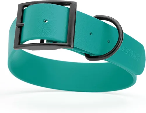 Miniatura 82 de Dogline Biothane - Collar impermeable para perro con hebilla de liberación rápida, resistente cincha de nailon recubierta con resistente y a prueba